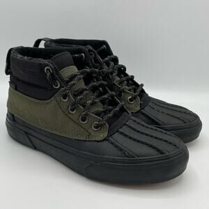 Vans Sk8-HI Del Pato MTE Duck Boots Waterproof Green Youth Men's 5.5 - Women's 7